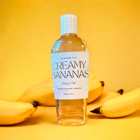 Creamy Banana Body Oil