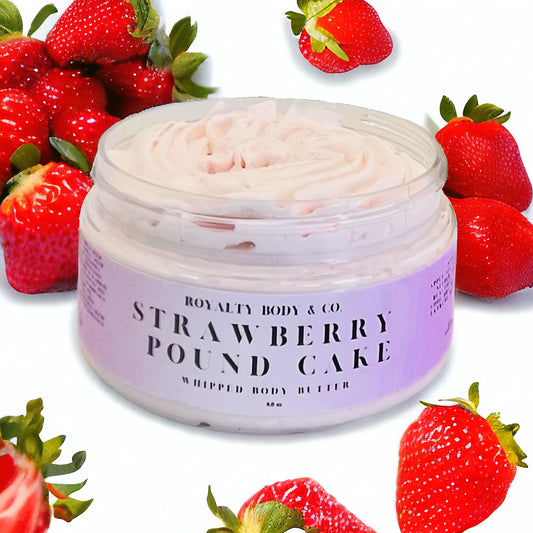 Strawberry Pound Cake Whipped Body Butter