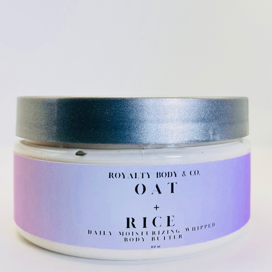 Oatmeal + Rice Daily Moisturizing Whipped Butter Body