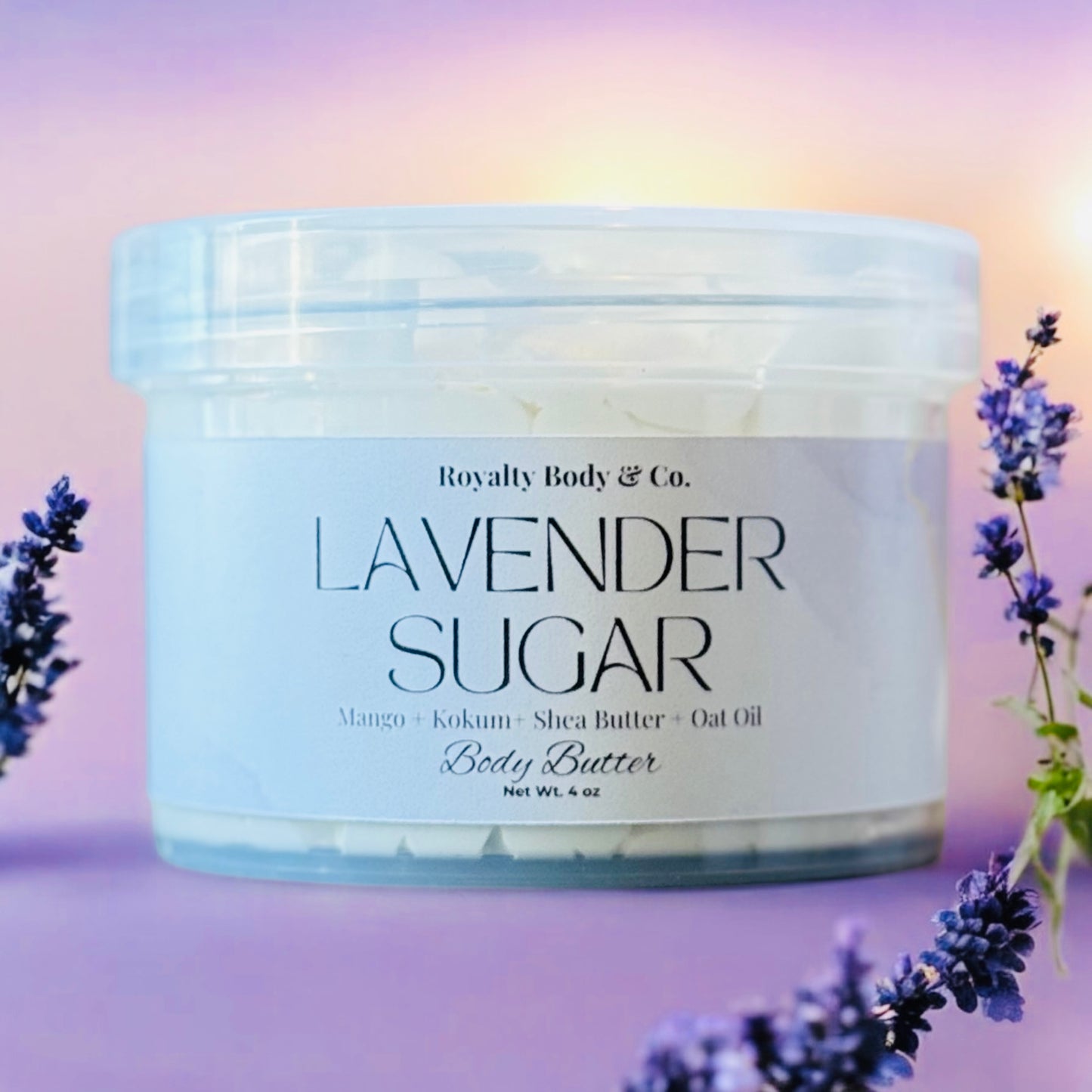 Lavender Sugar Whipped Body Butter