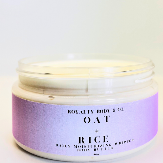 Oatmeal + Rice Daily Moisturizing Whipped Butter Body